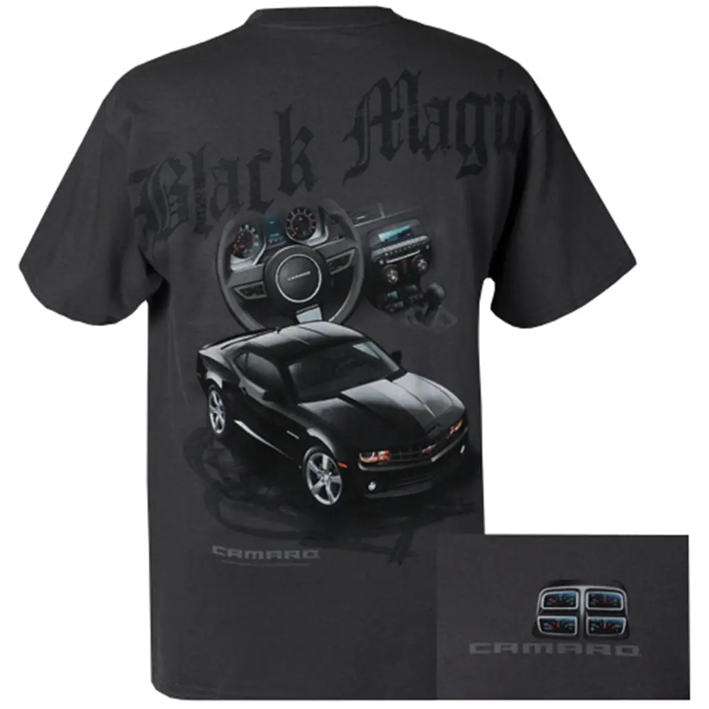Camaro Black Magic T-Shirt - Dark Grey 1