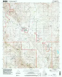 Arivaca, Arizona 1996 (7.5'×7.5' Topographic Quadrangle) 1