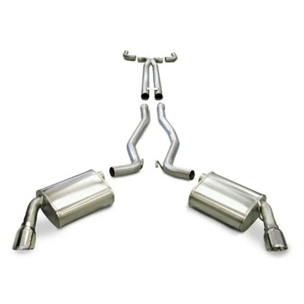 Camaro 2010-2013 3.6L V6, Sport Cat-Back System With Xo-Crossover, 3.5" Pro-Series Tips 1