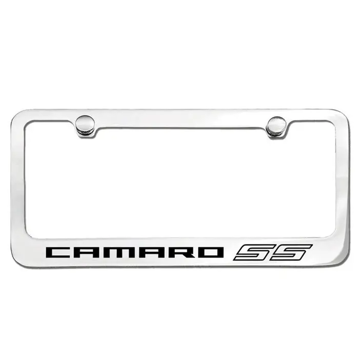 Camaro Ss License Frame : Chrome Plated 1