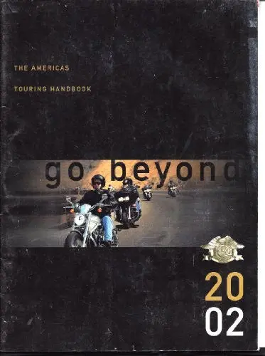 The Americas 2002 Harley Owners Group Touring Handbook Map Guidebook Magazine 1