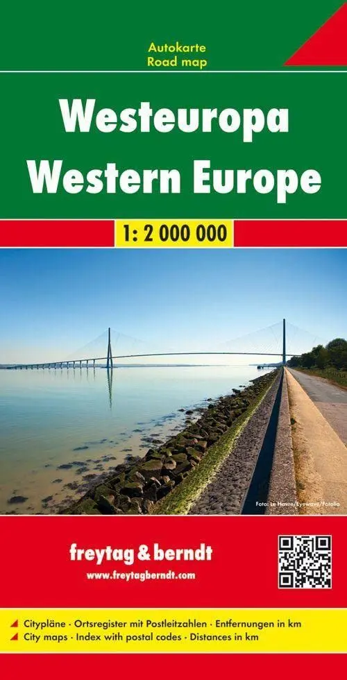 Western Europe Fb R (English, French And German Edition) [Map] Fb 1