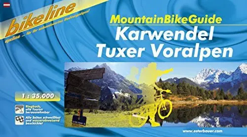 Silberregion Karwendel/Tuxor Voralpen Mountainbikeguide [Spiral-Bound] Bikeline 1