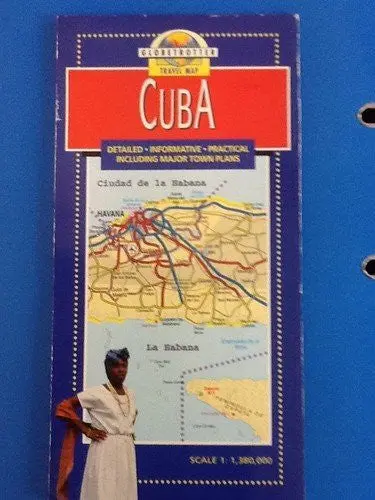 Travel Map Cuba Unknown Author 1