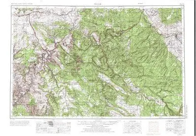 Moab, Ut;Co [Map] U.S. Geological Survey 1