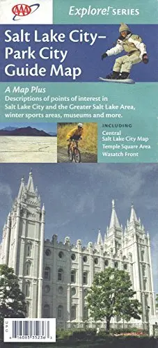 Salt Lake City - Park City Guide Map (Explore! Series) 1