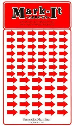 Mark-It Red Assorted Arrows 2Pack (268) 1