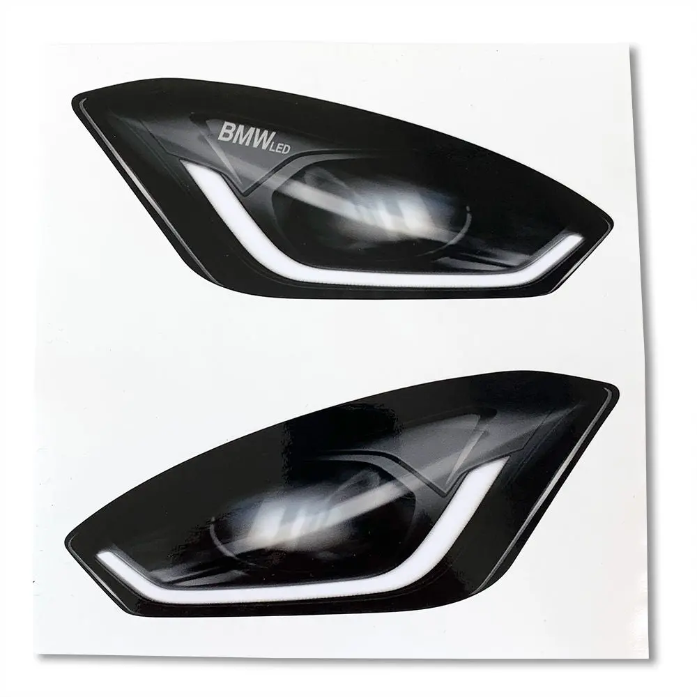 Alpha Racing 2019+ Bmw S1000rr Headlight Sticker Kit Racing Bodywork 1