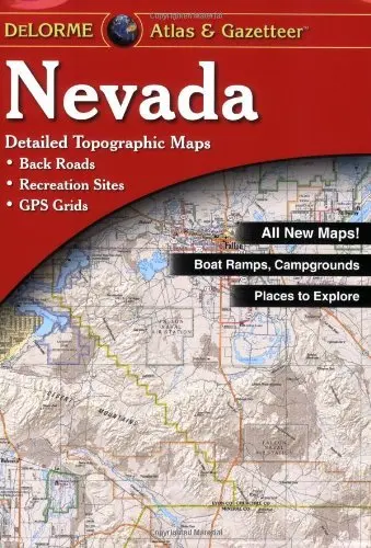 Nevada Atlas & Gazetteer By Delorme (2015-06-15) [Paperback] Unknown Author 1