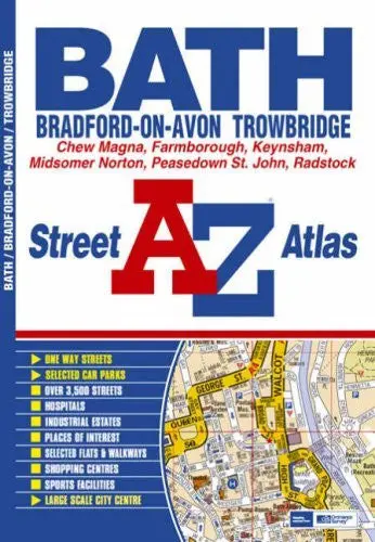 Bath A-Z [Paperback] Not A Book 1