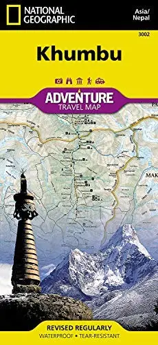 By National Geographic Maps - Adv Khumbu [Nepal]: National Geographic: Adventure Map (National Geographic: Adventure Map (3002)) (2004) [Map] 1