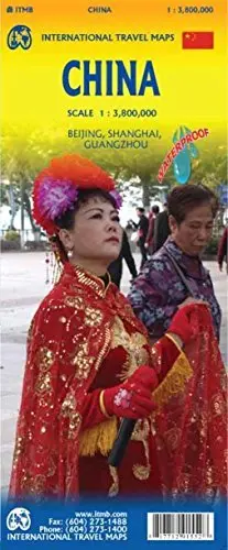 China Travel Reference Map Wp 1 : 3 800 000 Itmb Publishing Ltd 1