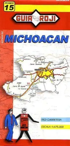 Michoacan State Map By Guia Roji (English And Spanish Edition) Guia Roji 1