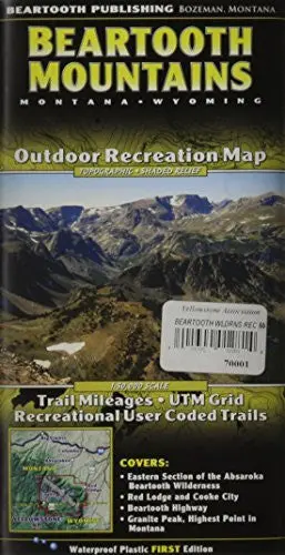Beartooth Mountains [Map] Beartooth Publishing 1