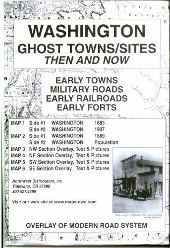 Washington Ghost Towns Sites [Paperback] Preston, Ralph N. 1