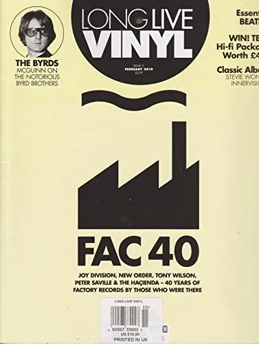 Long Live Vinyl Magazine February 2018 Issue 11 [Single Issue Magazine] 1