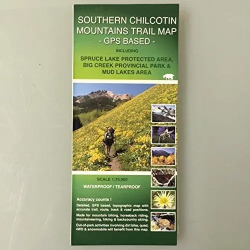 Southern Chilcotin Mountains Trail Map 1