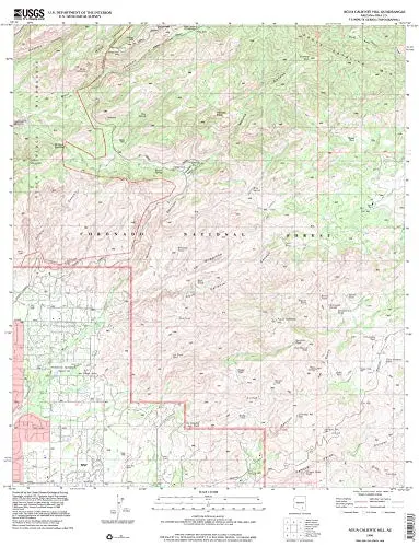 Agua Caliente Hill, Az 7.5' [Map] United States Geological Survey 1