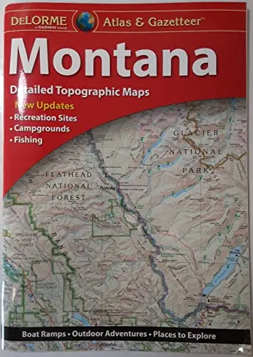 Montana Detailed Topographic Maps [Staple Bound] Garmin Delorme 1