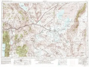 Reno, Nv [Map] U.S. Geological Survey 1