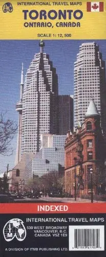 Toronto 1:12,500 Street Map Itm Canada 1