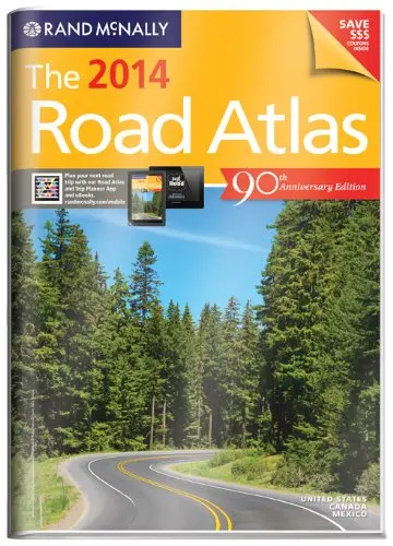 The Rand Mcnally Road Atlas 2014, United States, Canada, Mexico Rand Mcnally 1