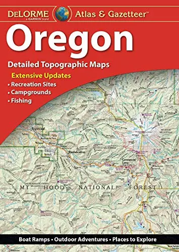 2017 Oregon Atlas & Gazetteer (Used - Very Good) 1