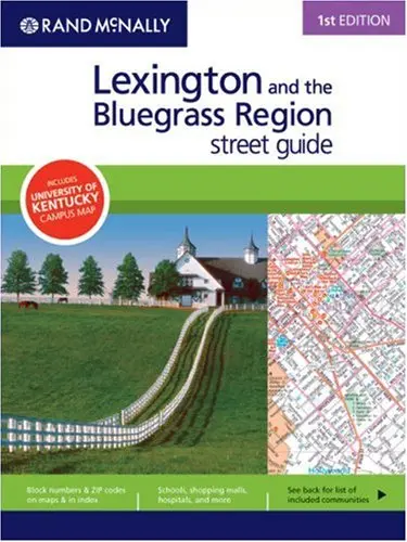 Rand Mcnally 1St Edition Lexington And The Bluegrass Region Street Guide Rand Mcnally 1