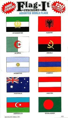 Assorted World Flags 1