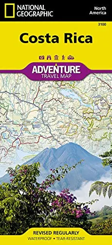Costa Rica (National Geographic Adventure Map) [Map] National Geographic Maps - Adventure 1
