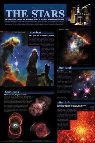 Barewalls Hubble: The Stars, Art Poster 1