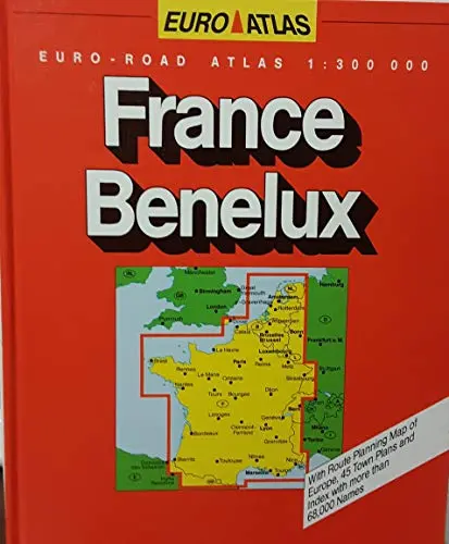 Road Atlas: France/Benelux (Road Atlases) [Paperback] Geocart Geocart 1
