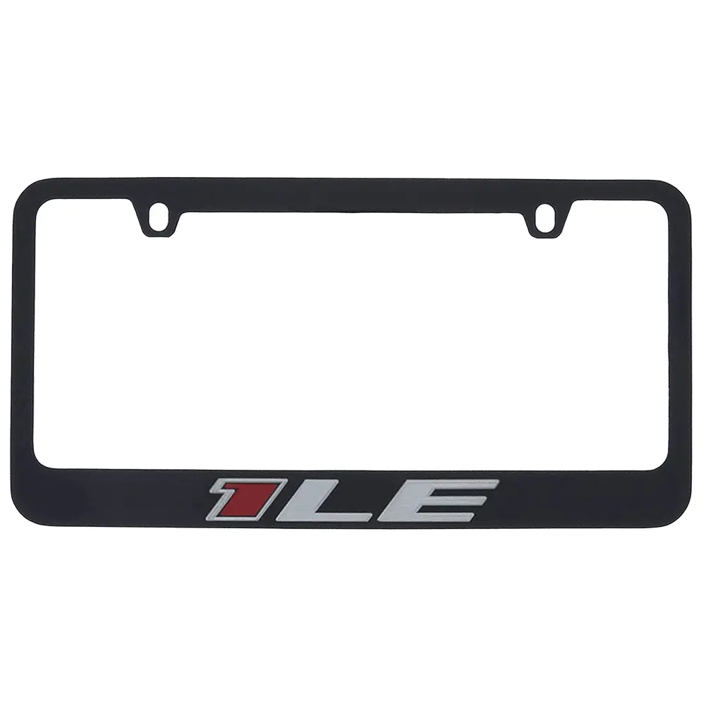 1Le Camaro License Frame - Black 1