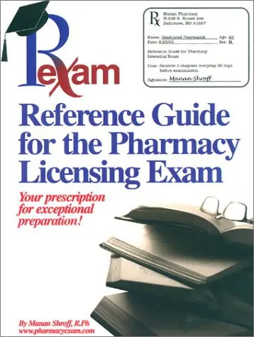 Reference Guide For Pharmacy Licensing Exam Shroff, Manan 1