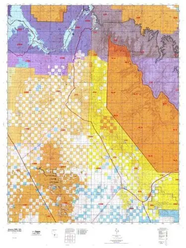 Arizona 15A Hunt Area / Game Management Units (Gmu) Map [Map] 1