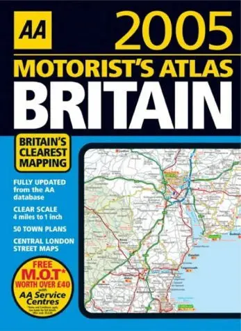 Aa Motorist's Atlas Britain 2005 [Spiral-Bound] 1