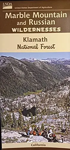 Marble Mountain & Russian Wilderness Areas Map - Waterproof [Hardcover] U.S. Government 1