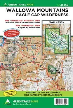 Wallowa Mountains, Eagle Cap Wilderness [Map] Dharma Maps Llc And Kulshan Cartographic Services 1