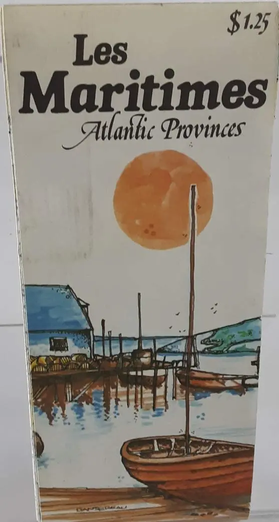 Les Maritimes - Atlantic Provinces Map [Map] Cartographie Eclair 1