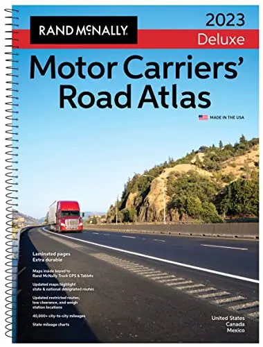 2023 Deluxe Motor Carriers' Road Atlas (Used - Very Good) 1