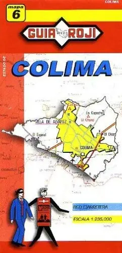 Colima State Map Guia Roji (English And Spanish Edition) Guia Roji 1