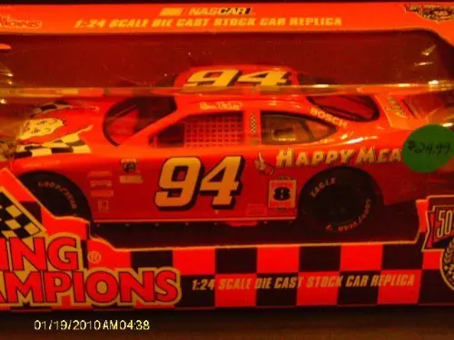 #94 Bill Elliot Mcdonalds Happy Meal Stock Car 50Th Anniversary By Racing Champions/ Nascar 1