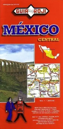 Mexico Central Map By Guia Roji (Bilingual) (Spanish Edition) (English And Spanish Edition) [Map] Guia Roji 1