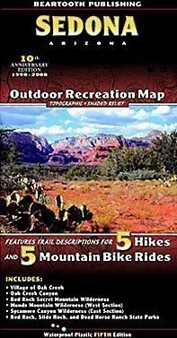 Sedona, Az Outdoor [Map] Not A Book 1