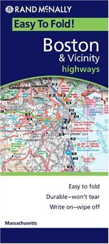 Rand Mcnally Boston & Vicinity Easyfinder 1