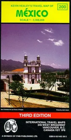 Mexico Travel Reference Map Joyce, Jack 1