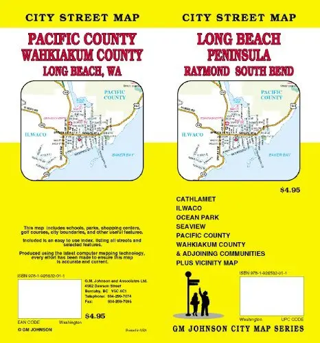 Long Beach/Peninsula/Raymond/South Bend City Street Map Gm Johnson & Associates Ltd. 1