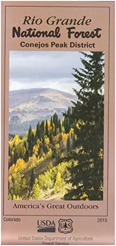 Map: Rio Grande National Forest Conejos Peak District [Paperback] Usda 1