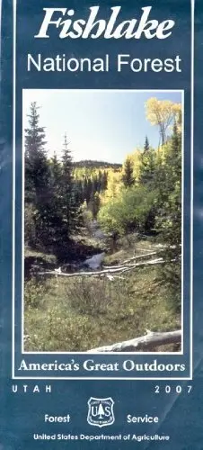 Fishlake National Forest Map - Waterproof 1