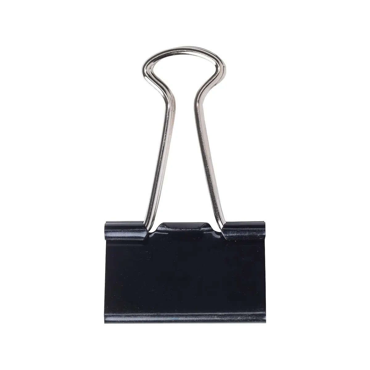 Staples Medium Binder Clips, Black, 12/Pack (15351) 1